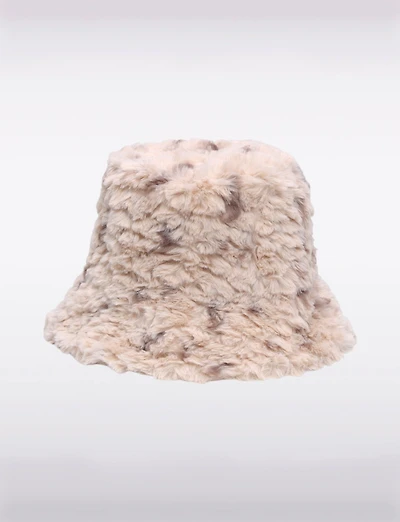 Chapeau Bob Chic en Fausse Fourrure avec Doublure Velours & Taille Ajustable