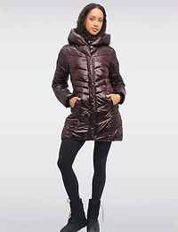 Parka Puffer Brillante Boxing Day par Point Zero | Manteaux
