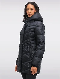 Parka Puffer Brillante Boxing Day par Point Zero | Manteaux