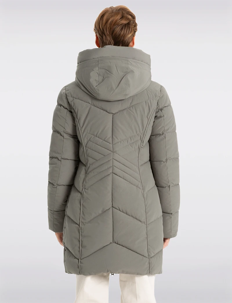 Manteau Maxi Matte Puffer Boxing Day par Point Zero | Manteaux