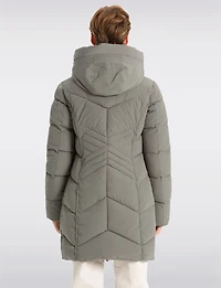 Manteau Maxi Matte Puffer Boxing Day par Point Zero | Manteaux