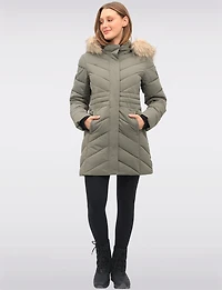 Veste Chevron Puffer Boxing day Deals par Point Zero | Manteaux