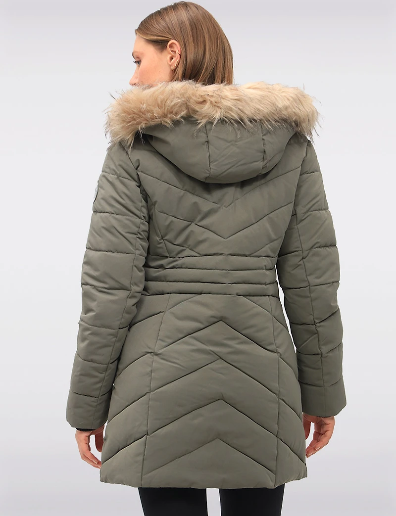 Veste Chevron Puffer Boxing day Deals par Point Zero | Manteaux