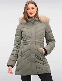 Veste Chevron Puffer Boxing day Deals par Point Zero | Manteaux