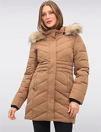 Veste Chevron Puffer Boxing day Deals par Point Zero | Manteaux