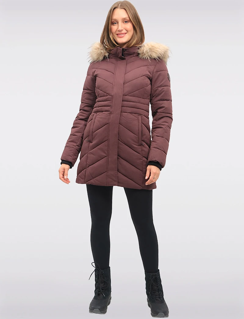 Veste Chevron Puffer Boxing day Deals par Point Zero | Manteaux