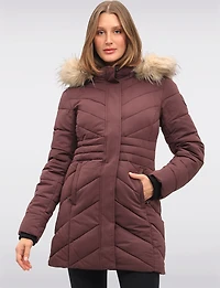 Veste Chevron Puffer Boxing day Deals par Point Zero | Manteaux