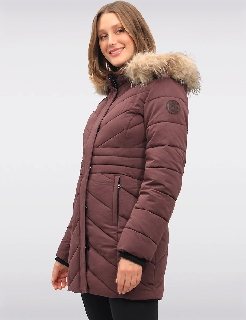 Veste Chevron Puffer Boxing day Deals par Point Zero | Manteaux