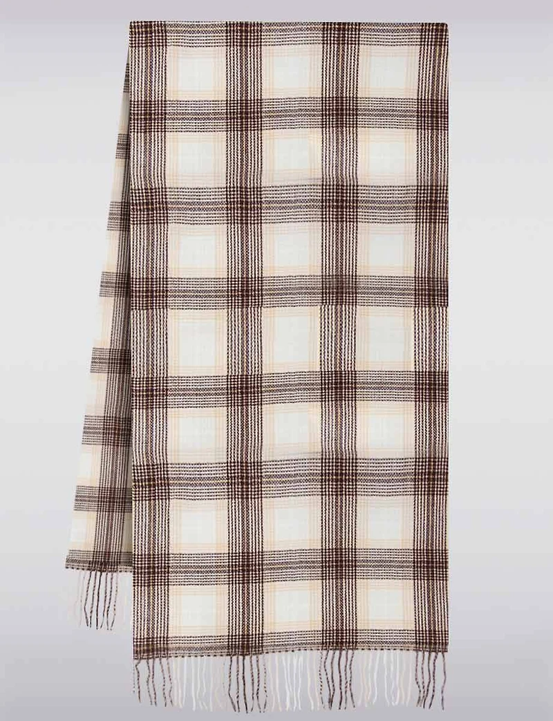 Foulard Plaid Article Boxing day Offres par Saki | Manteaux