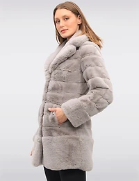 Manteau Faux Fur Notch Boxing day Remises par Jones New York | Manteaux