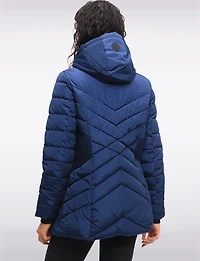 Doudoune Polyloft® Vegan À Capuche Amovible Et Taille Accordéon en Par Snoboll