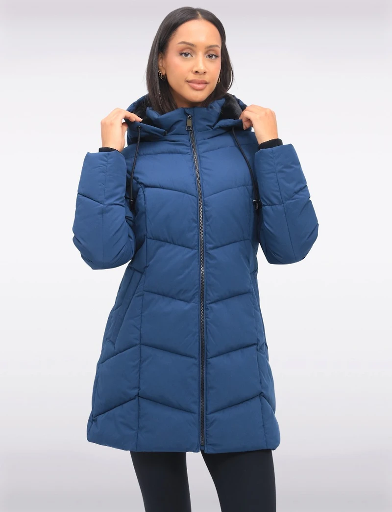 Veste Chevron Matelassée Boxing day Deals par SNOBOLL | Manteaux