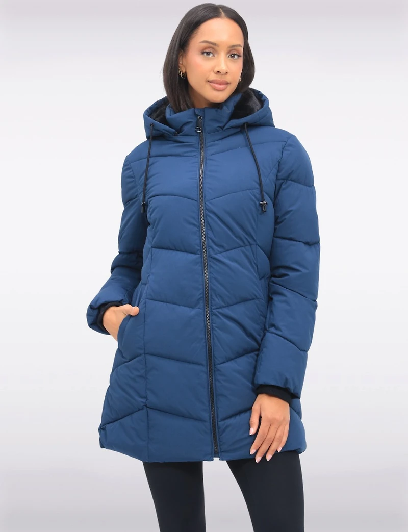 Veste Chevron Matelassée Boxing day Deals par SNOBOLL | Manteaux