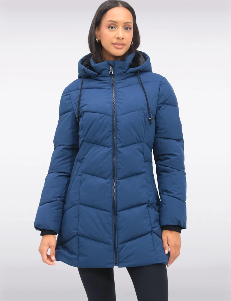 Veste Chevron Matelassée Boxing day Deals par SNOBOLL | Manteaux