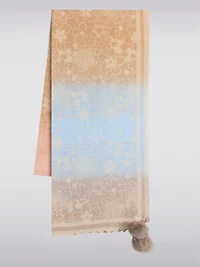 Écharpe Florale Tissée Deals Boxing day par Saki | Manteaux Manteaux