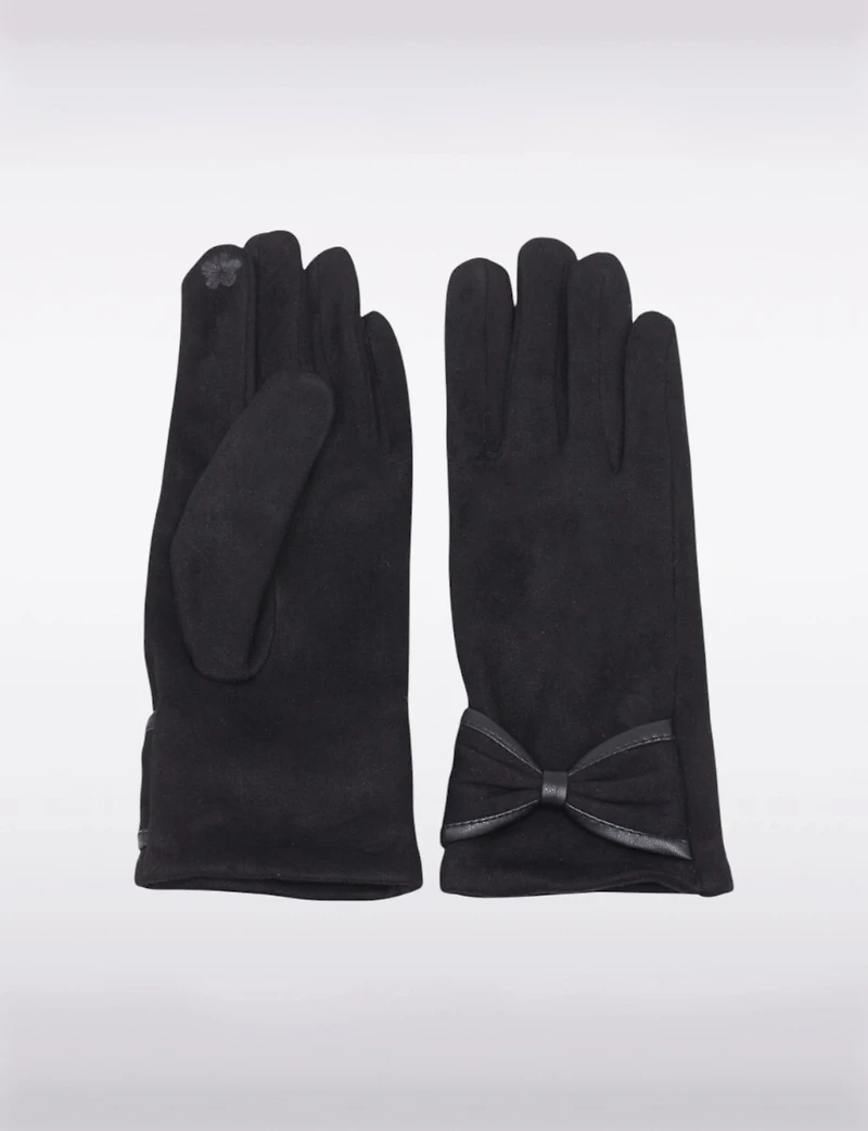 Gants Daim Faux Noeud Boxing Day par Saki | Manteaux