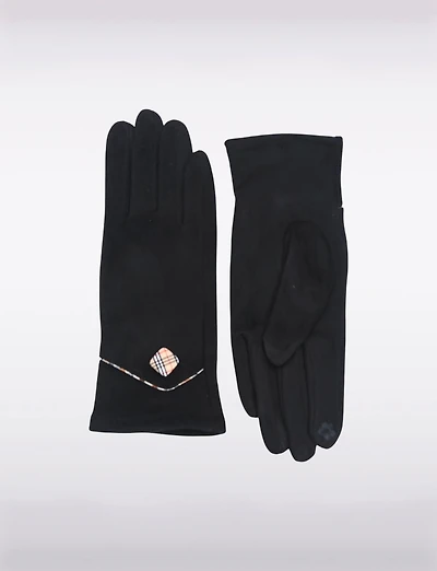 Gants Suède Faux Boxing day Deals par Saki | Manteaux