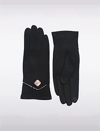 Gants Suède Faux Boxing day Deals par Saki | Manteaux