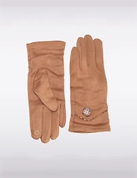 Gants Suède Faux Boxing day Deals par Saki | Manteaux
