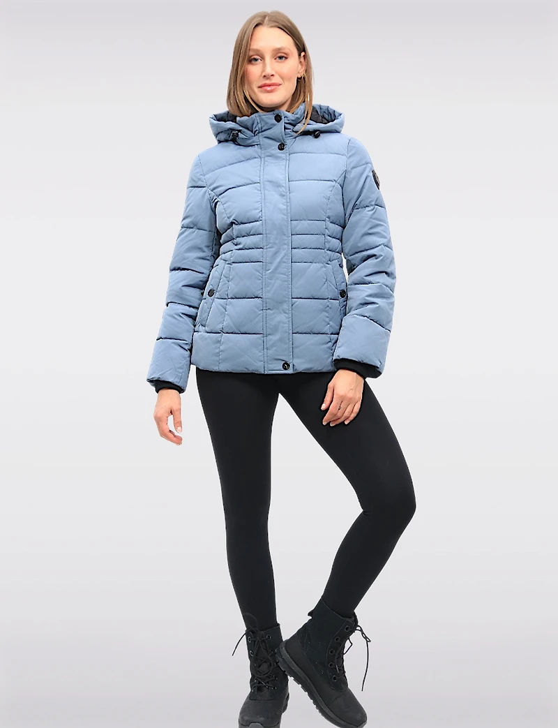 Veste Matelassée Matte Cropped Boxing day par North Explore | Manteaux