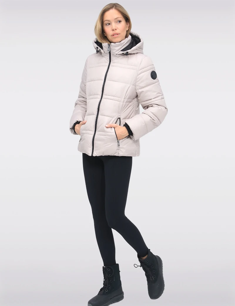 Veste Courte Puffer Cropped Boxing Day par North Explore | Manteaux