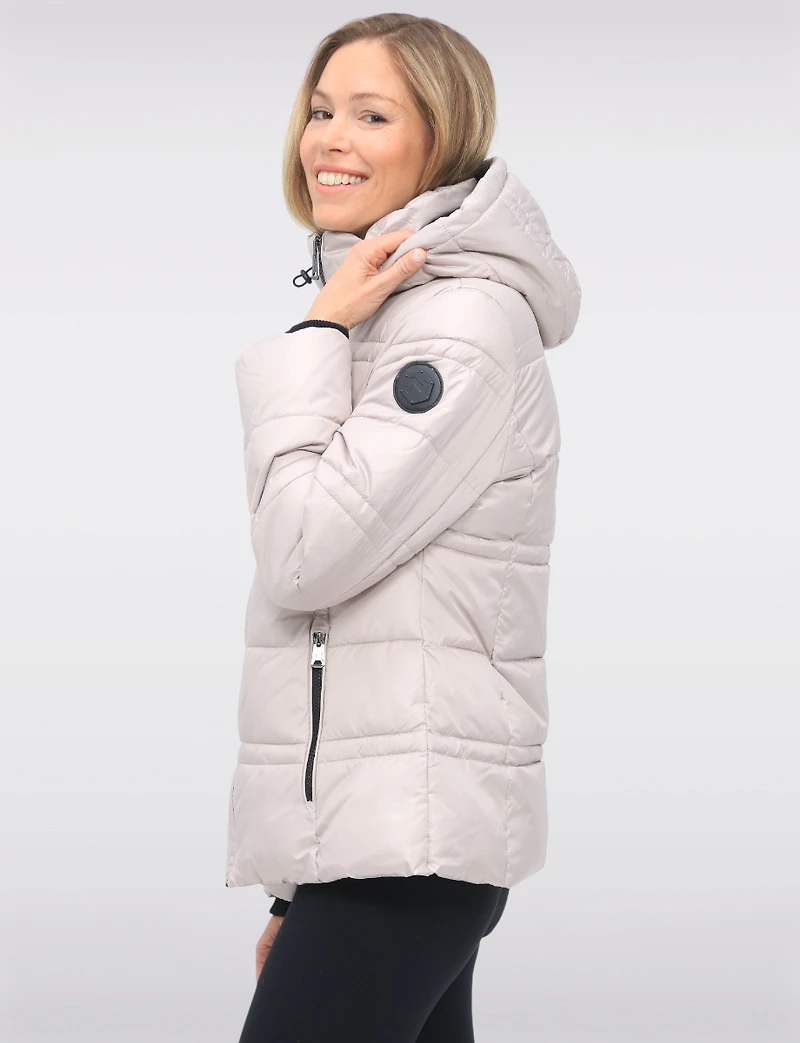 Veste Courte Puffer Cropped Boxing Day par North Explore | Manteaux