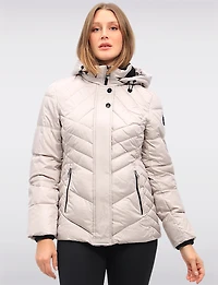 Veste Matelassée Capuche Boxing day Offres par North Explore | Manteaux