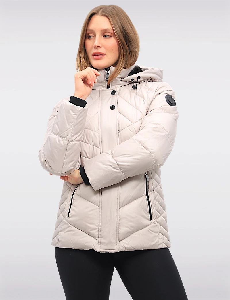 Veste Matelassée Capuche Boxing day Offres par North Explore | Manteaux