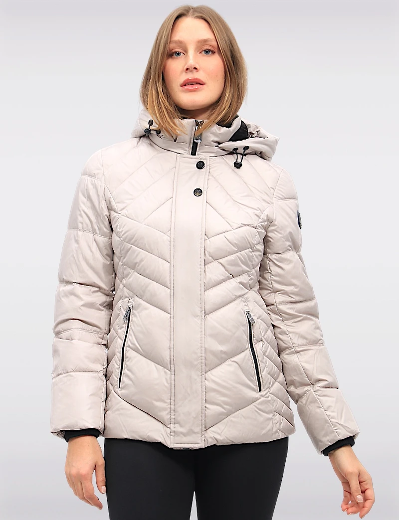 Veste Matelassée Capuche Boxing day Offres par North Explore | Manteaux