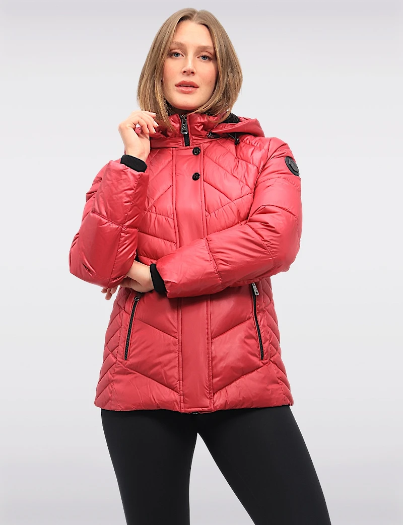 Veste Matelassée Capuche Boxing day Offres par North Explore | Manteaux