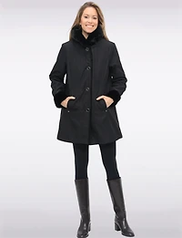 Manteau Reversible Fourrure Faux Boxing Day par Saki | Manteaux