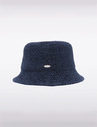 Chapeau Bob Texturé Chic avec Tour de Tête Réglable et Doublure en Polaire