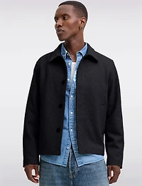 Veste Noire Homme en Twill par Jack & Jones