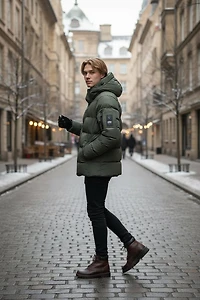 Veste Puffer Boxing day Deals par Point Zero | Manteaux