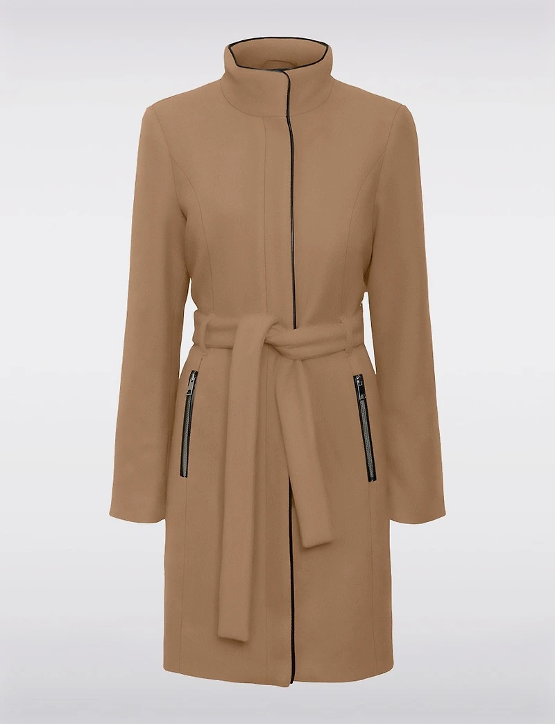 Trench Ceinturé Laine Vero Moda