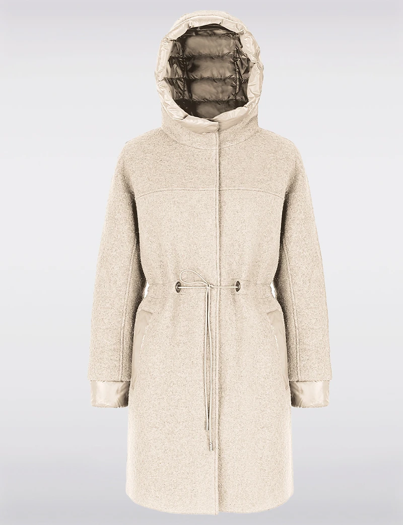 Manteau Boucle Capuche Boxing Day par GEOX RESPIRA | Manteaux