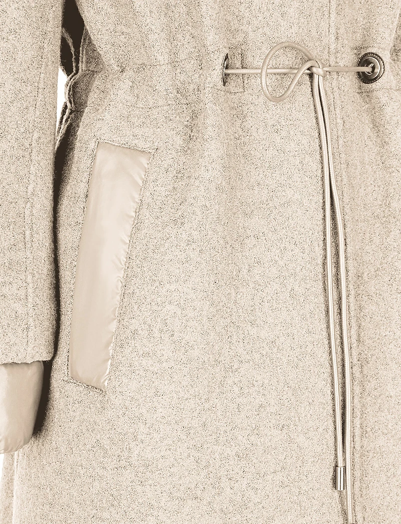 Manteau Boucle Capuche Boxing Day par GEOX RESPIRA | Manteaux