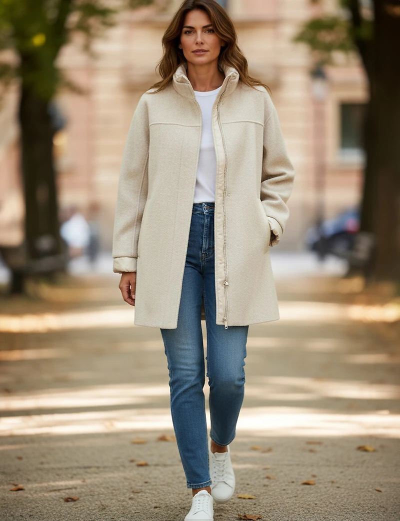 Manteau Boucle Boxing Day par GEOX RESPIRA | Manteaux