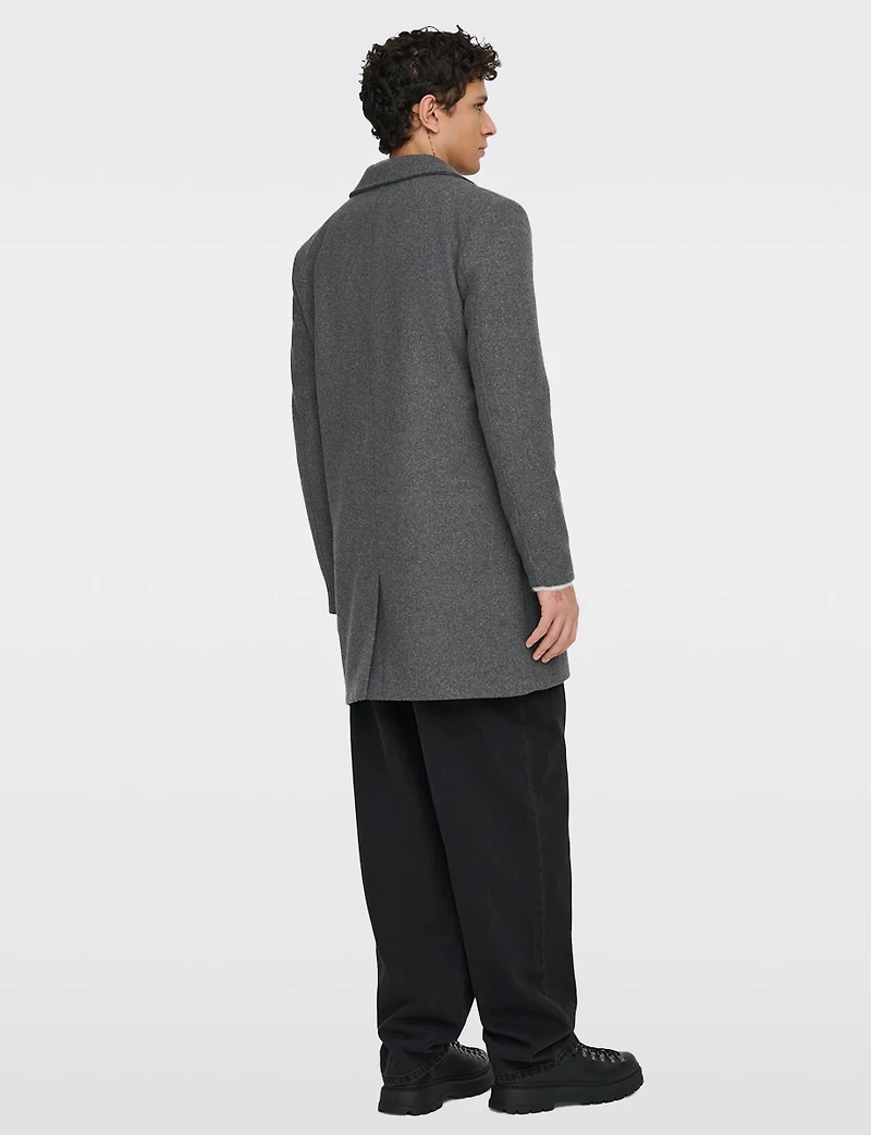 Manteau Laine Recyclée Only Sons