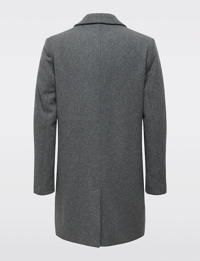 Manteau Laine Recyclée Only Sons