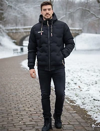 Veste Matelassée Vegan Boxing Day par Oxygen | Manteaux