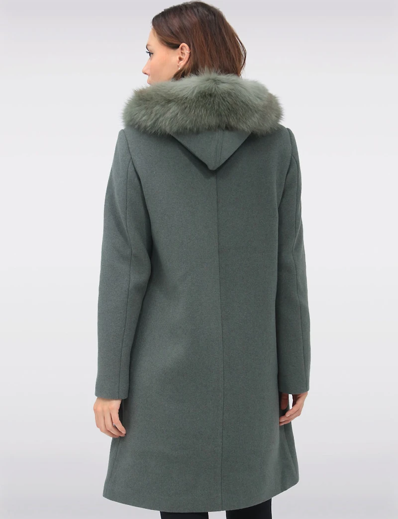 Manteau Laine Boxe Boxing Day par Styla | Manteaux