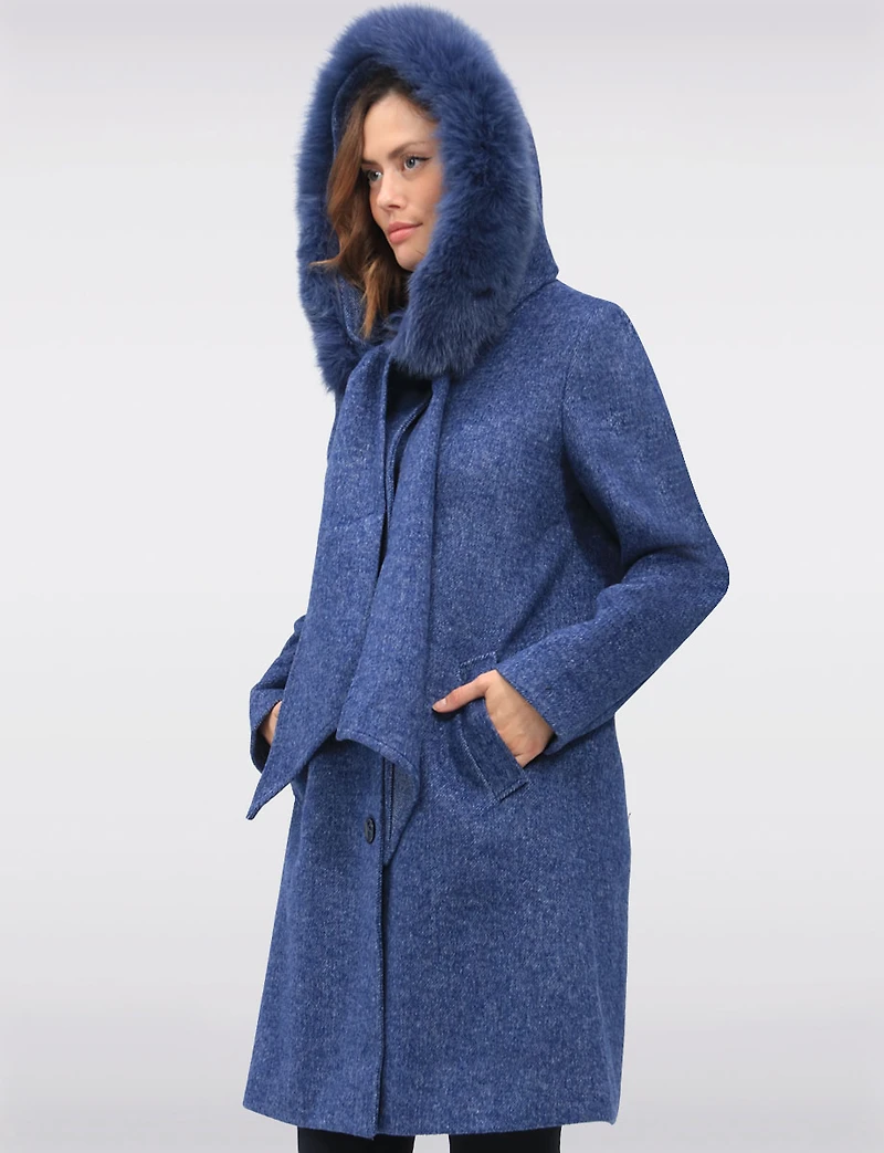 Manteau Laine Boxe Boxing Day par Styla | Manteaux