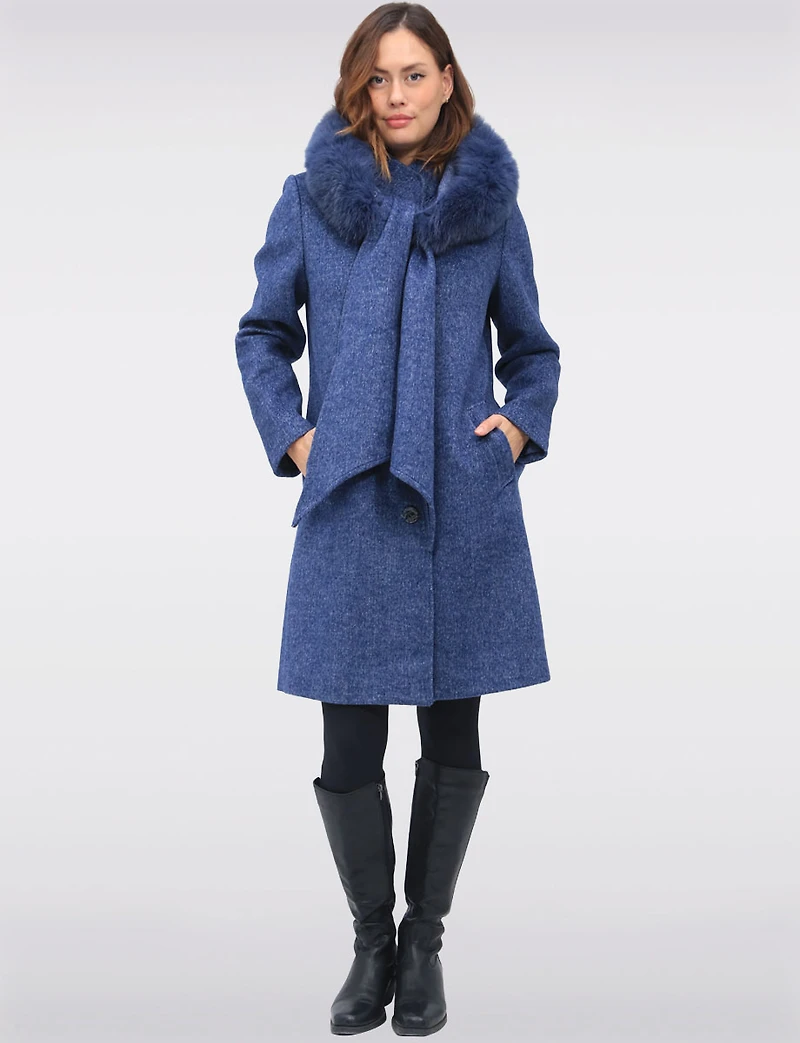 Manteau Laine Boxe Boxing Day par Styla | Manteaux