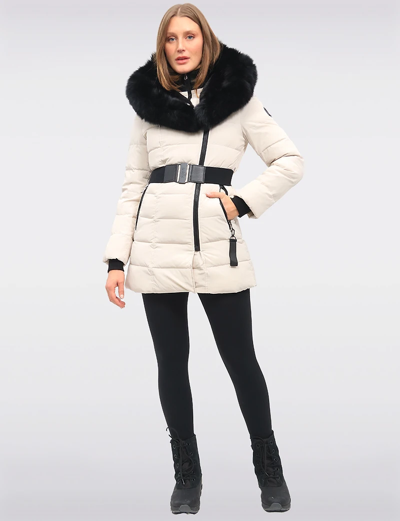 Manteau Capuche Ceinture Boxing day par Sokos | Manteaux
