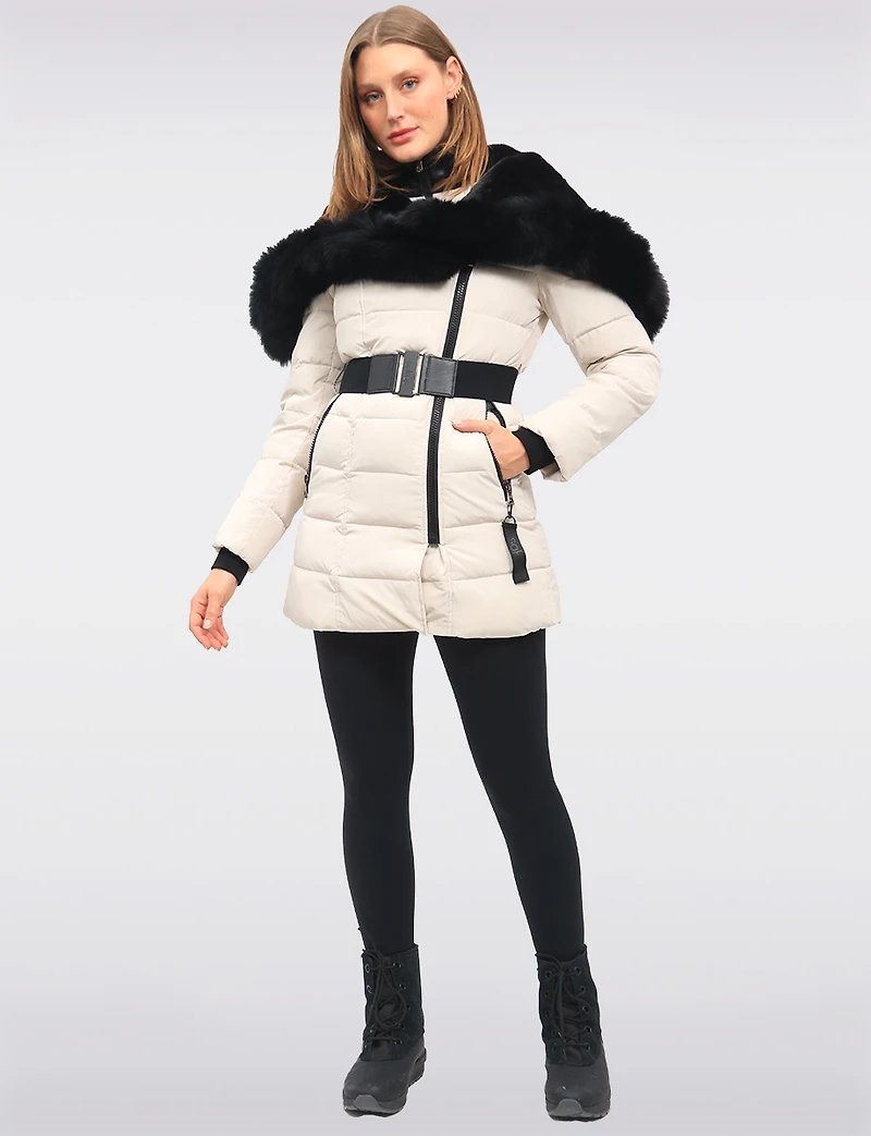 Manteau Capuche Ceinture Boxing day par Sokos | Manteaux