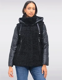 Veste Capuche Puffer Boxing day Deals par Saki | Manteaux Manteaux
