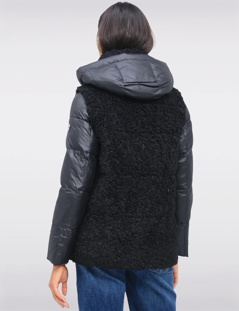 Veste Capuche Puffer Boxing day Deals par Saki | Manteaux Manteaux