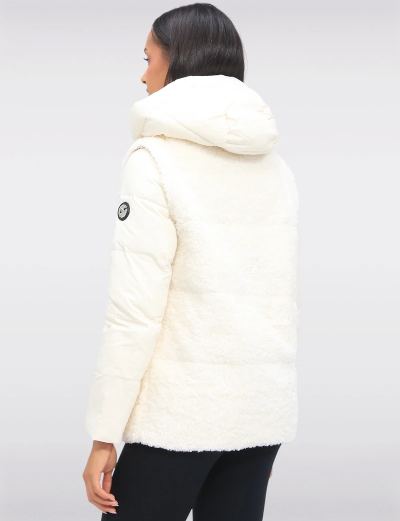 Veste Capuche Puffer Boxing day Deals par Saki | Manteaux