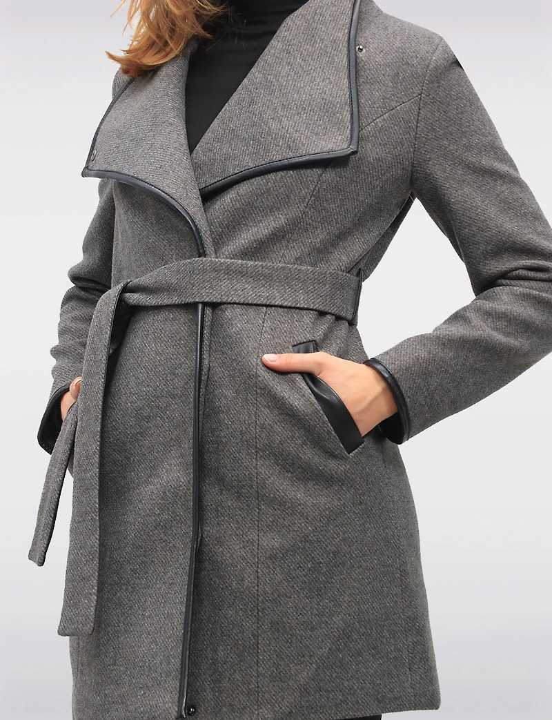 Manteau Laine Boxing Day par Saki | Manteaux